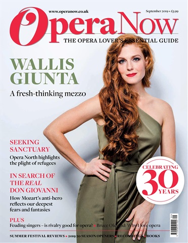 Opera Now issue Sept 2019