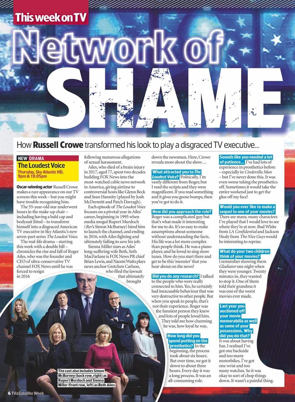 TV & Satellite Week Preview Pages