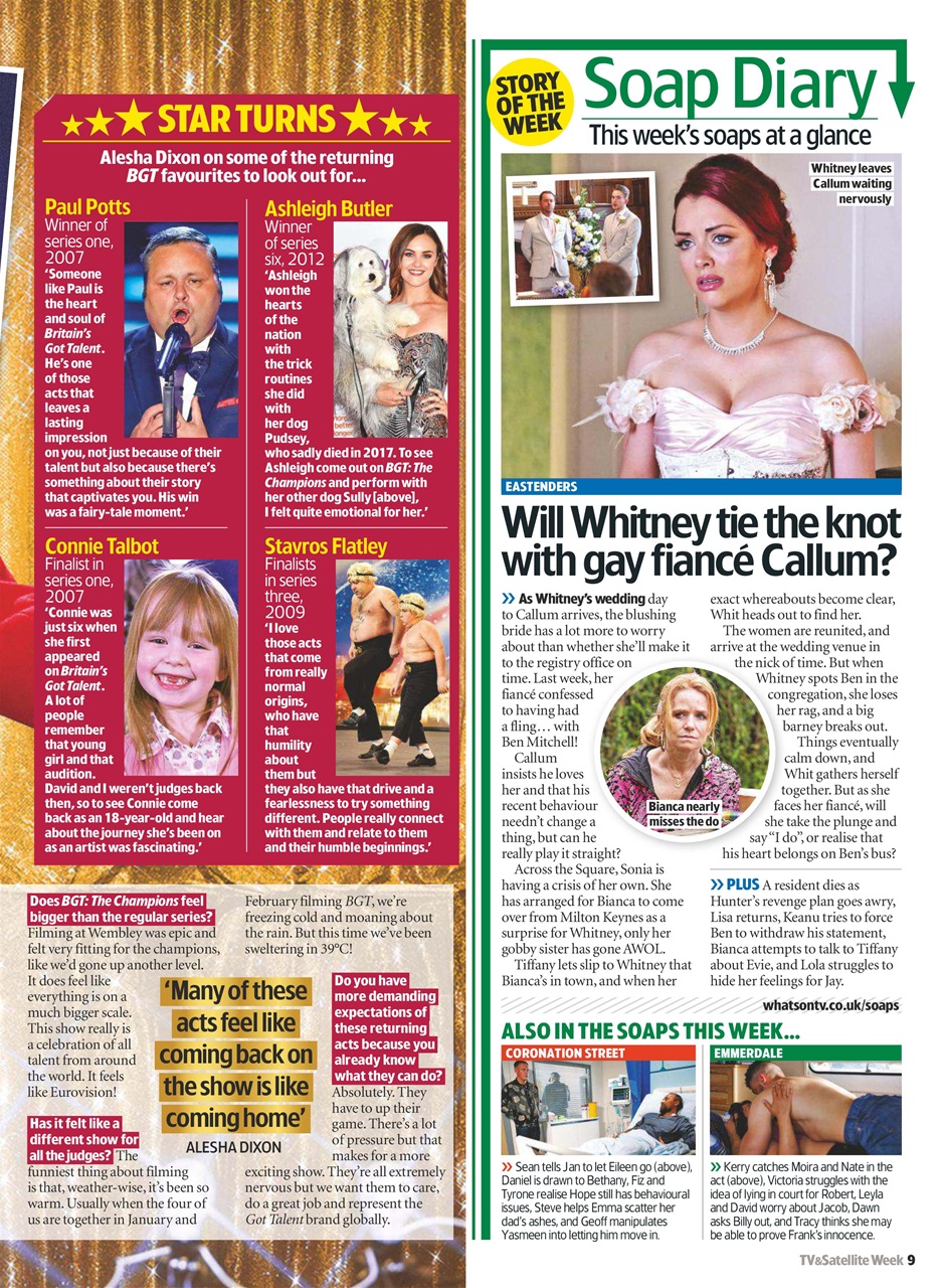 TV & Satellite Week Preview Pages