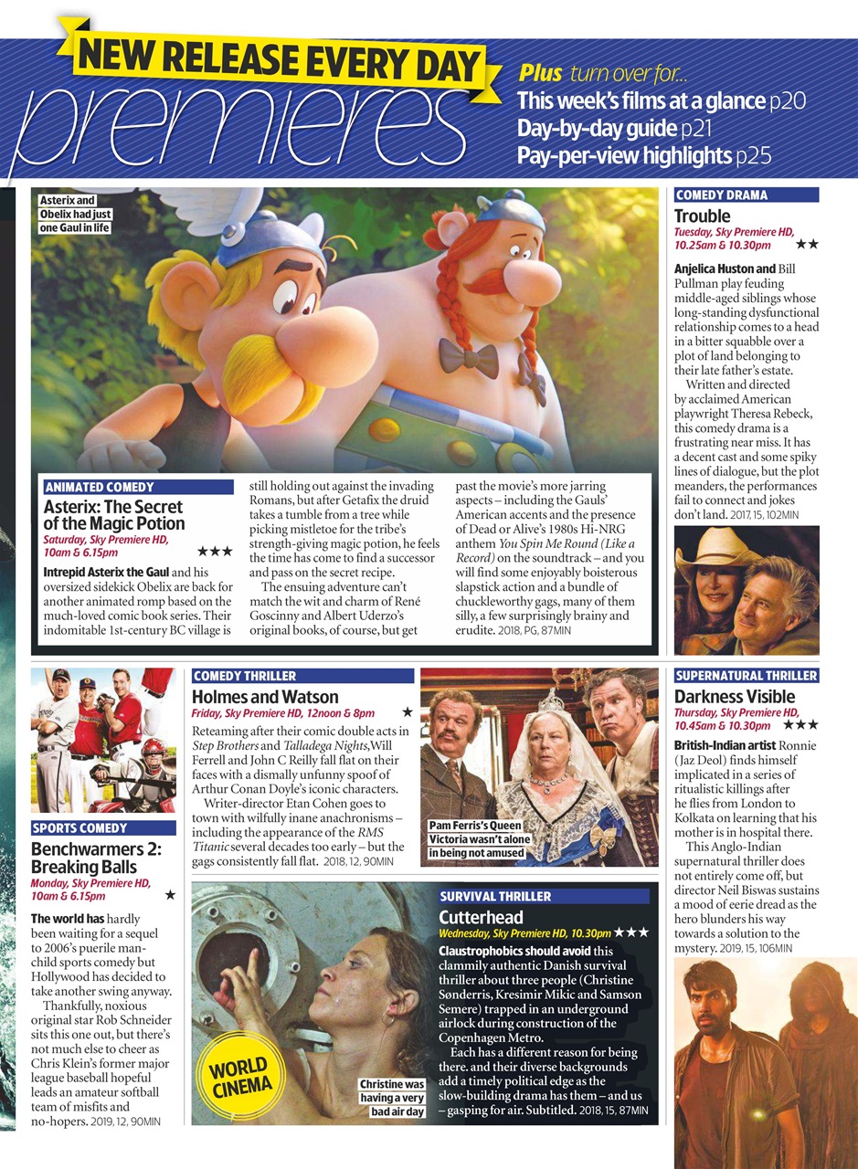 TV & Satellite Week Preview Pages
