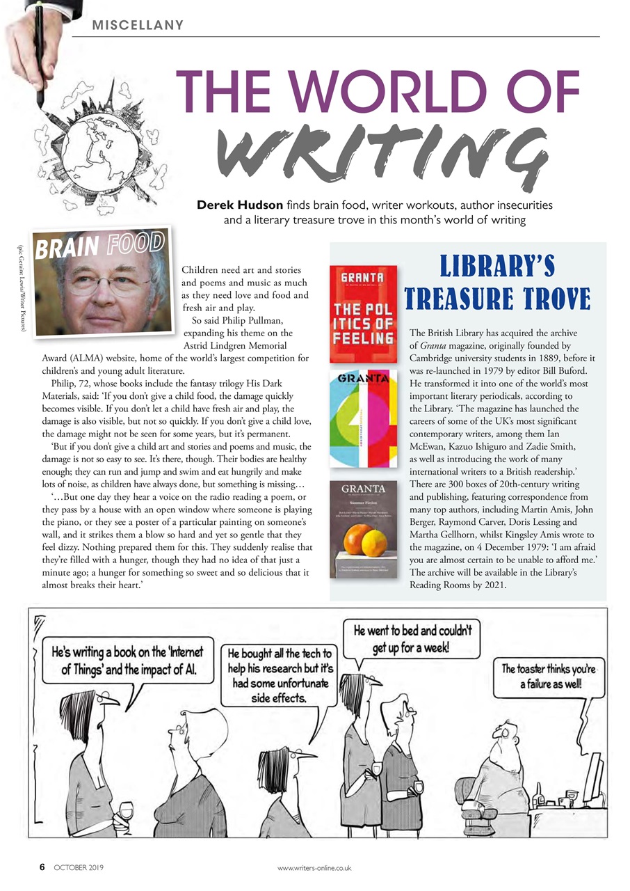 Writing Magazine Preview Pages