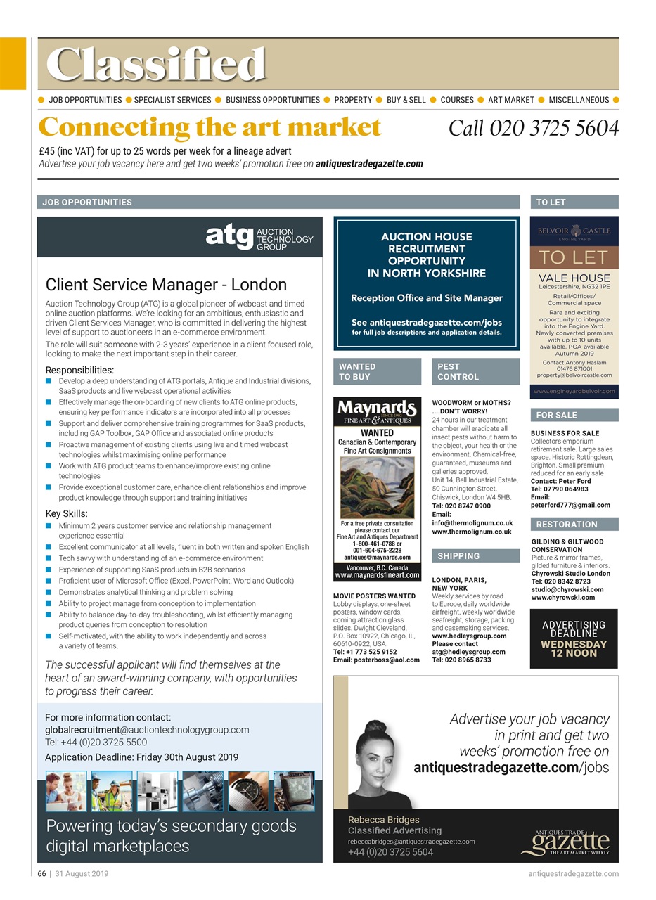 Antiques Trade Gazette Preview Pages