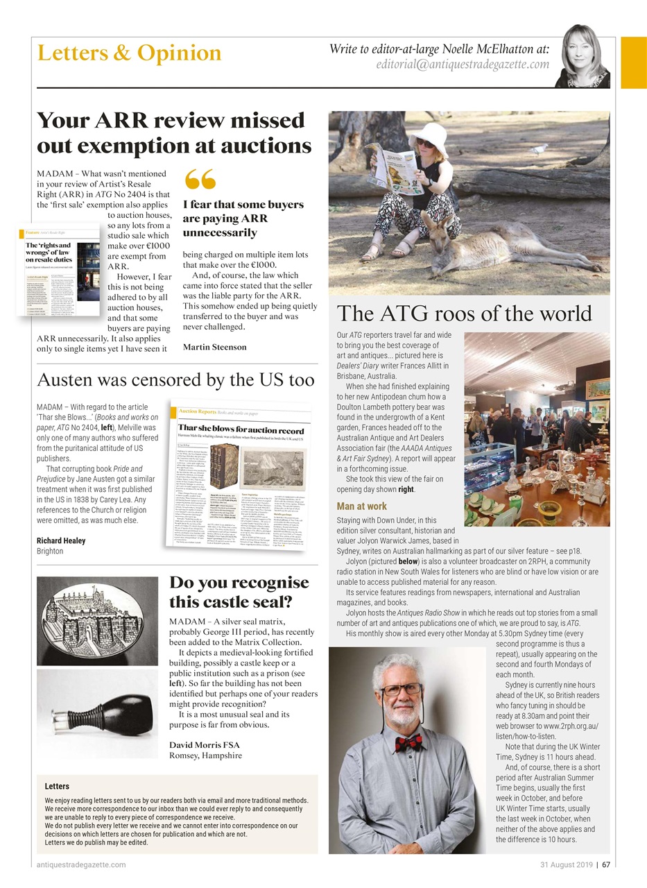 Antiques Trade Gazette Preview Pages