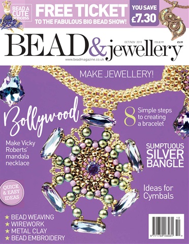 Bead & Jewellery Magazine issue Oct/Nov 2019