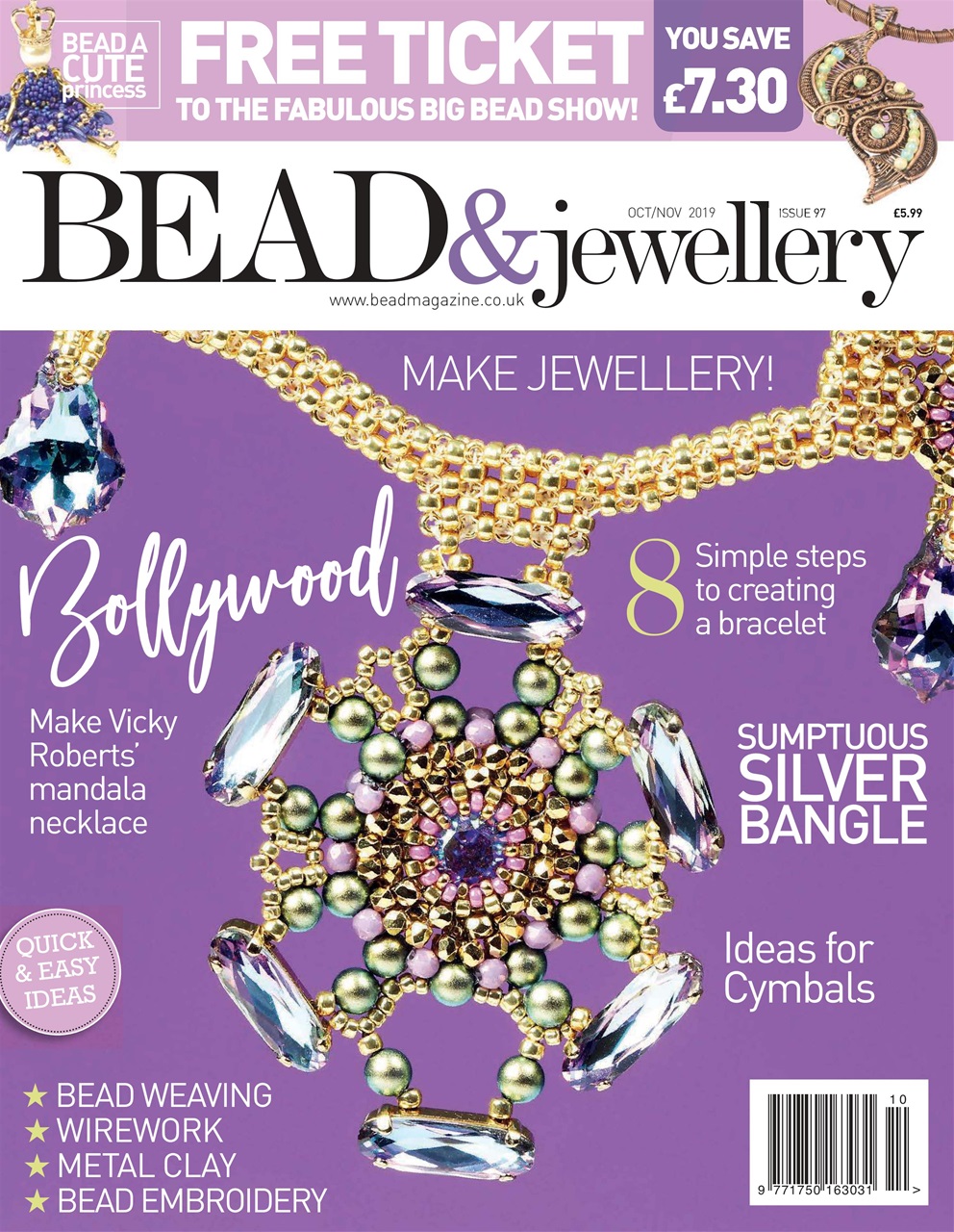 Bead & Jewellery Magazine Preview Pages