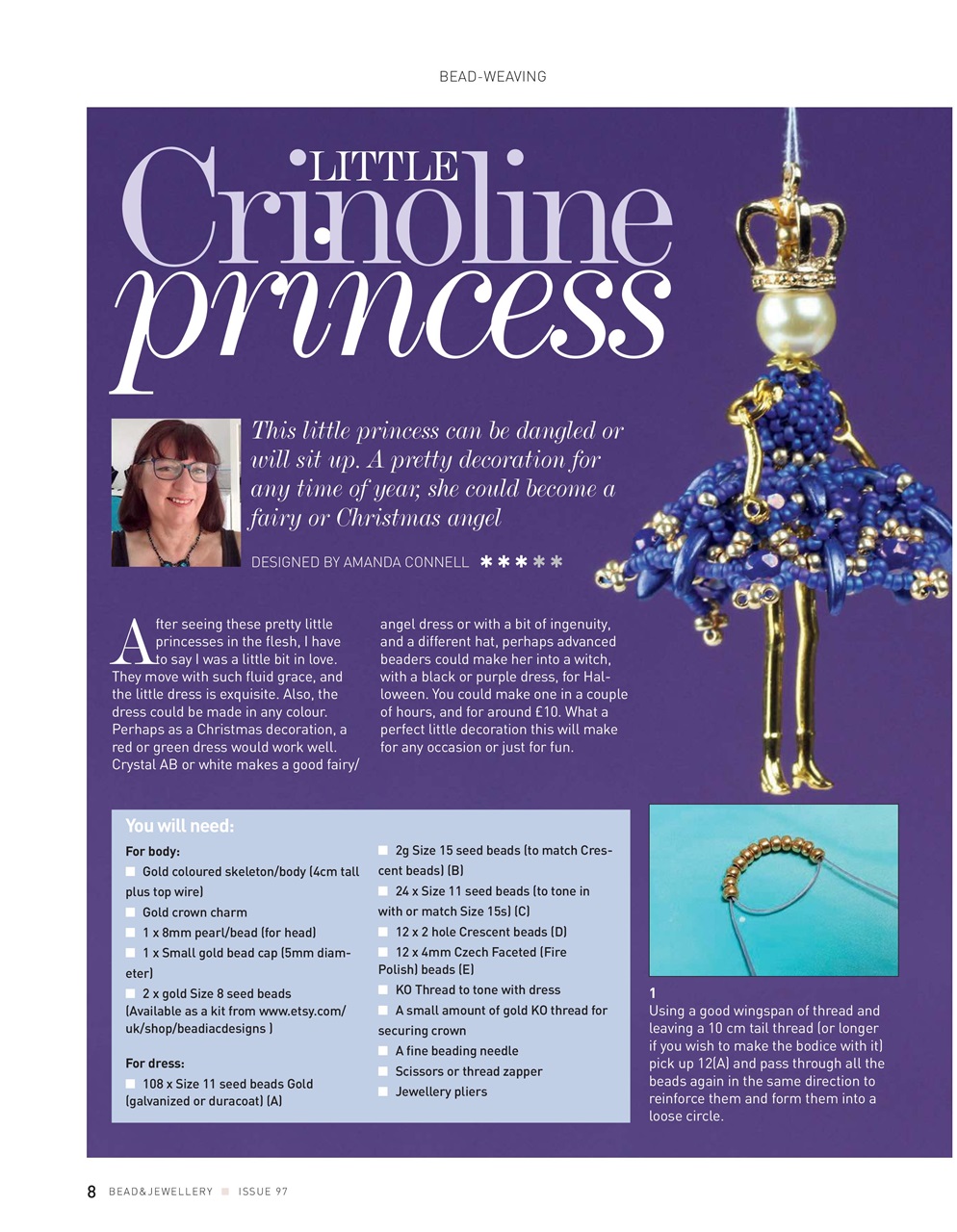 Bead & Jewellery Magazine Preview Pages