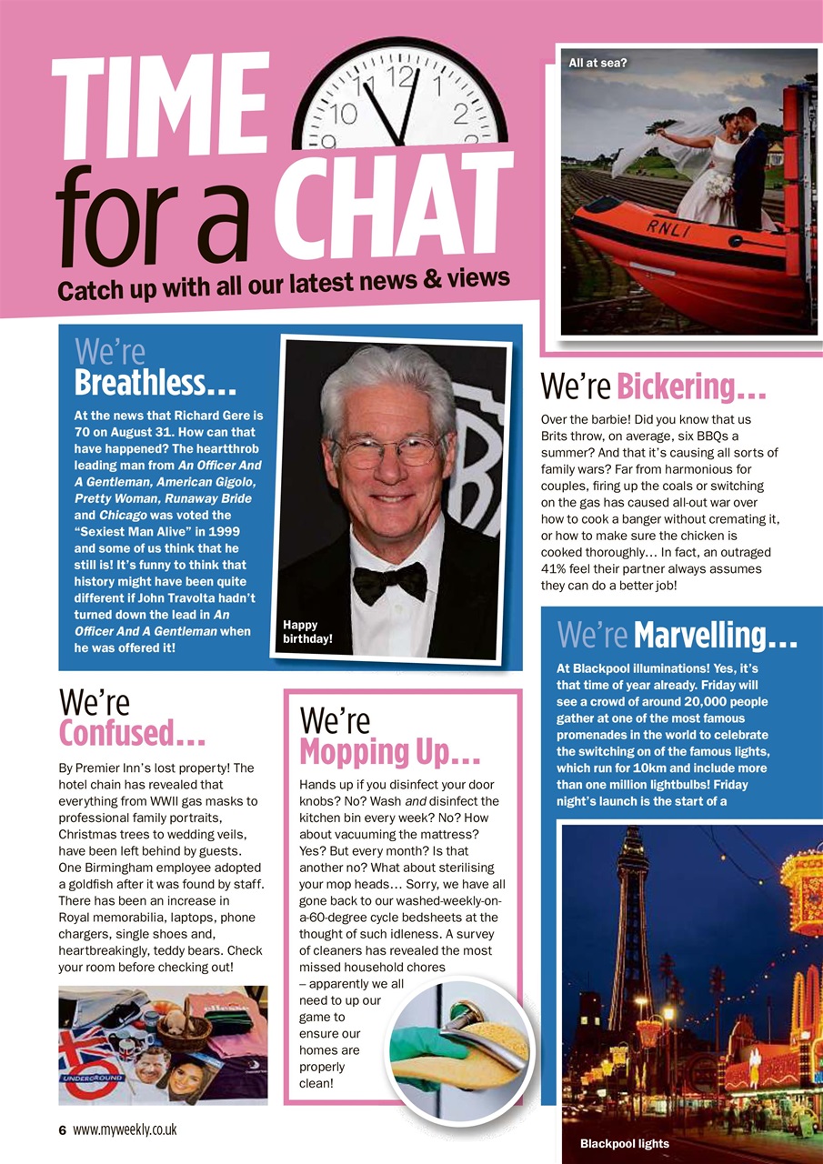 My Weekly Preview Pages