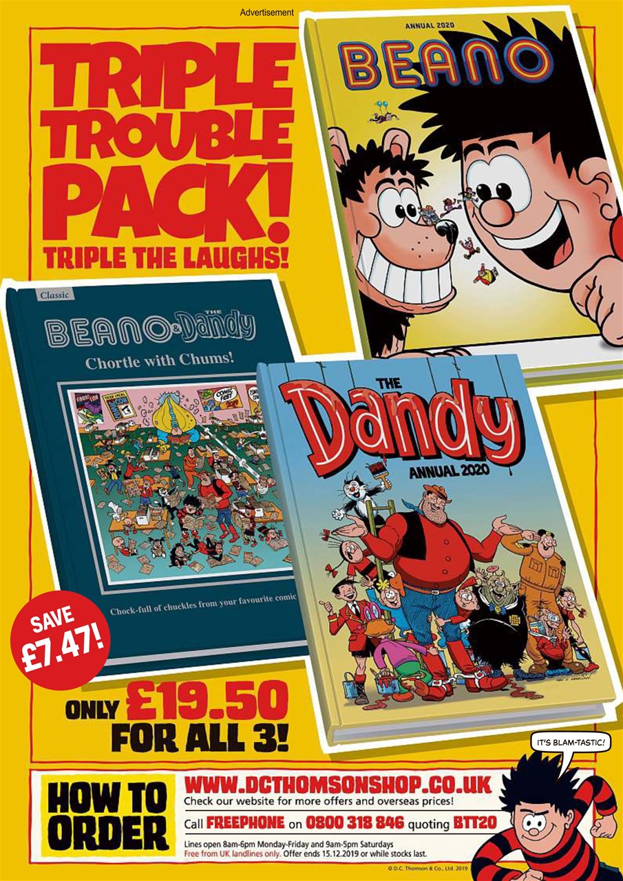 Beano Preview Pages