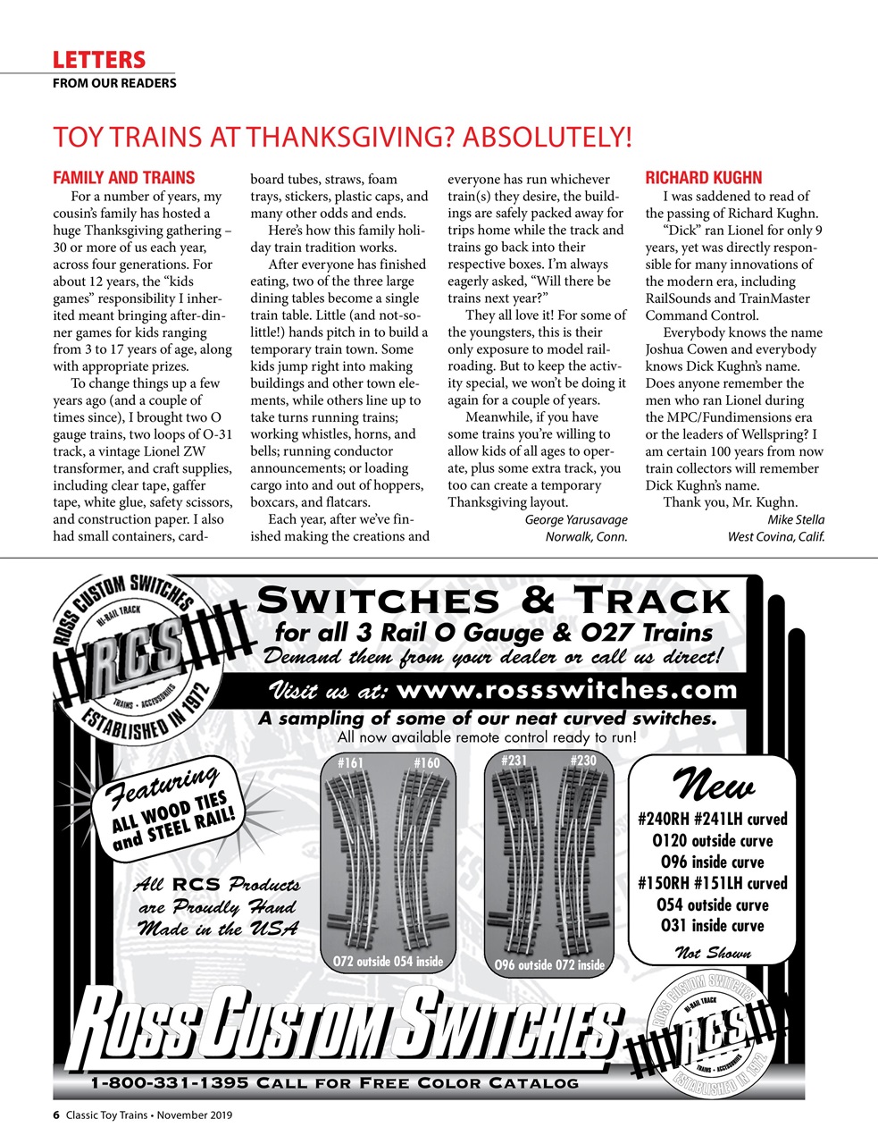 Classic Toy Trains Preview Pages