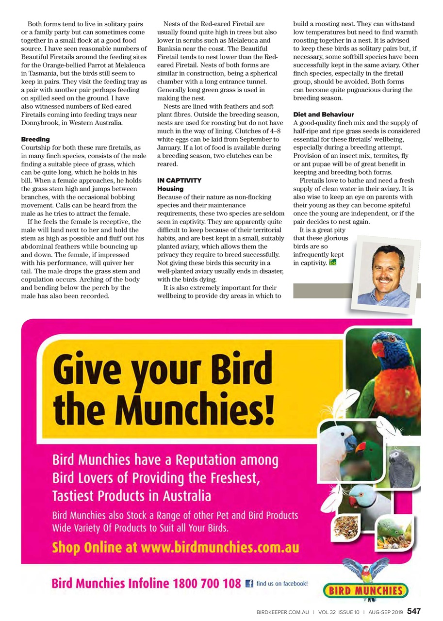 Australian Birdkeeper Magazine Preview Pages