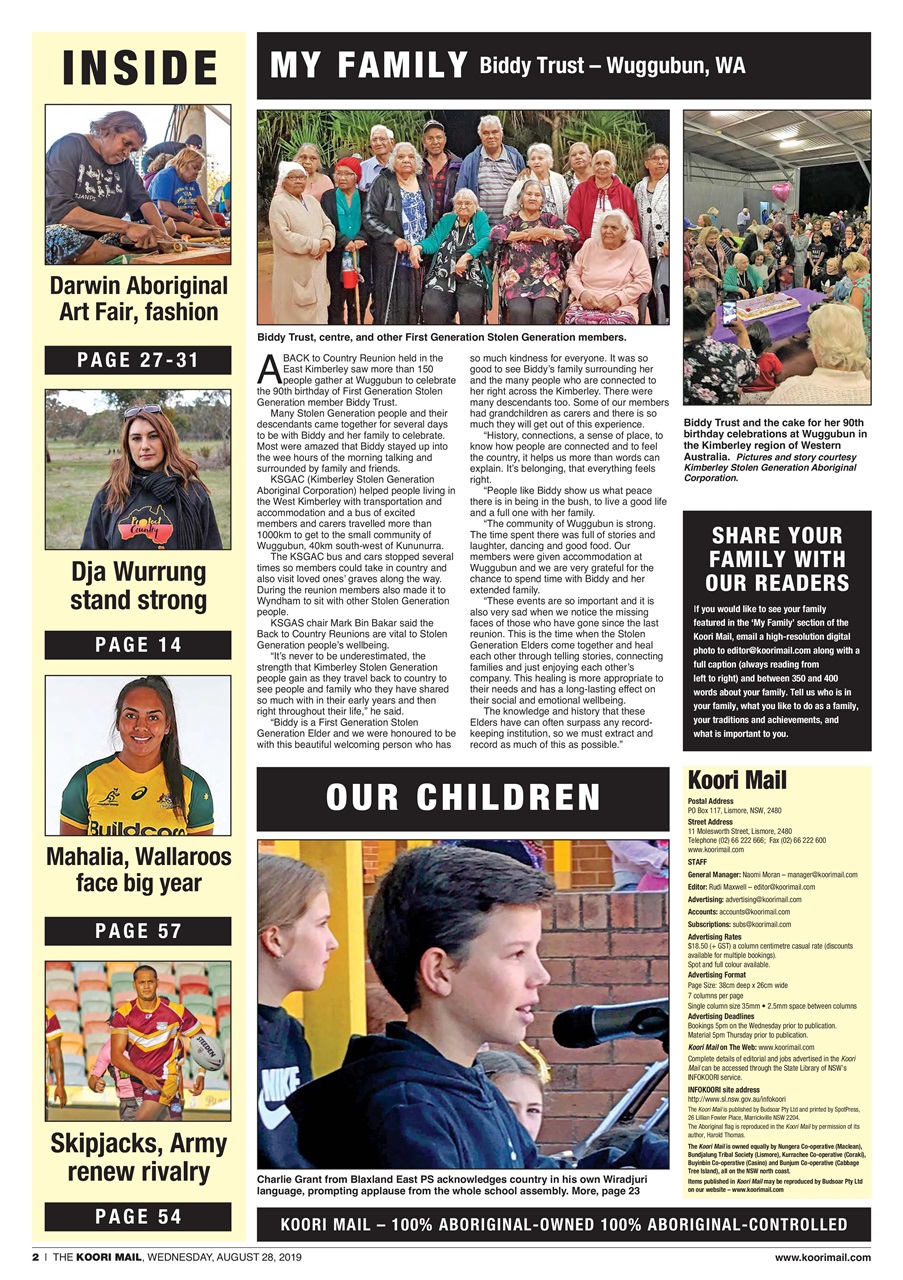 Koori Mail Preview Pages