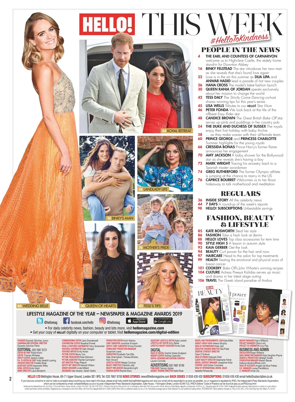 Hello! Magazine Preview Pages