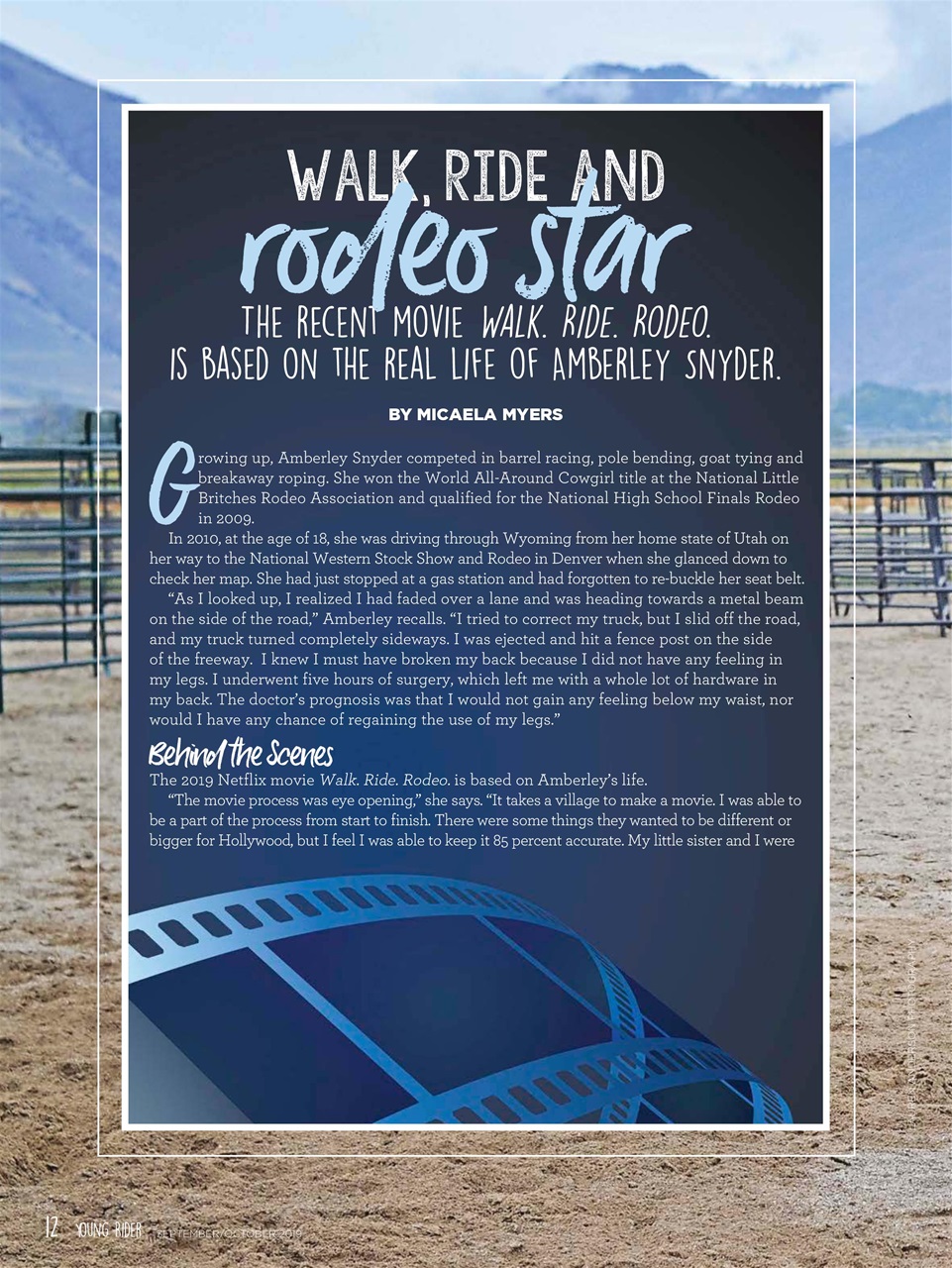Young Rider Magazine Preview Pages