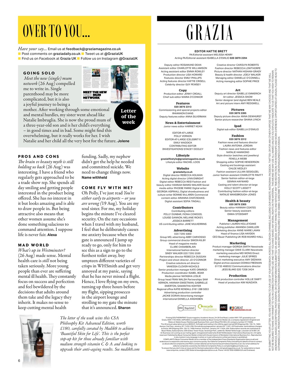 Grazia Preview Pages