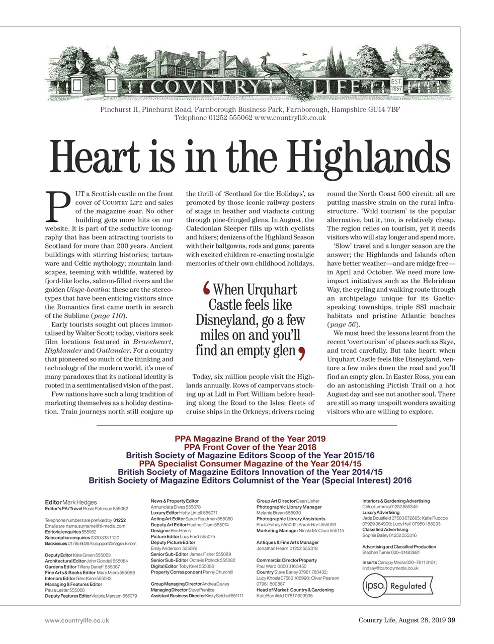 Country Life Preview Pages