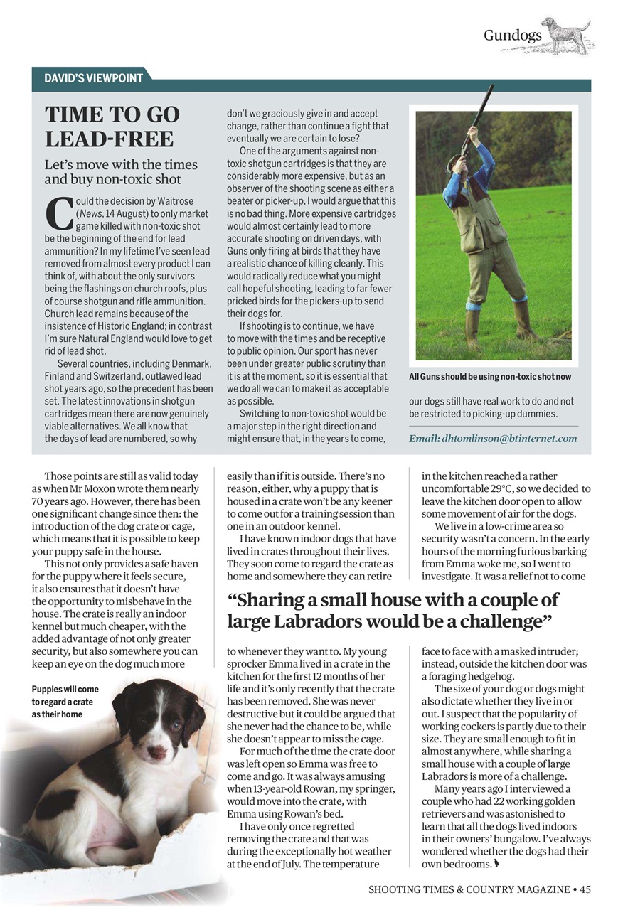 Shooting Times & Country Preview Pages