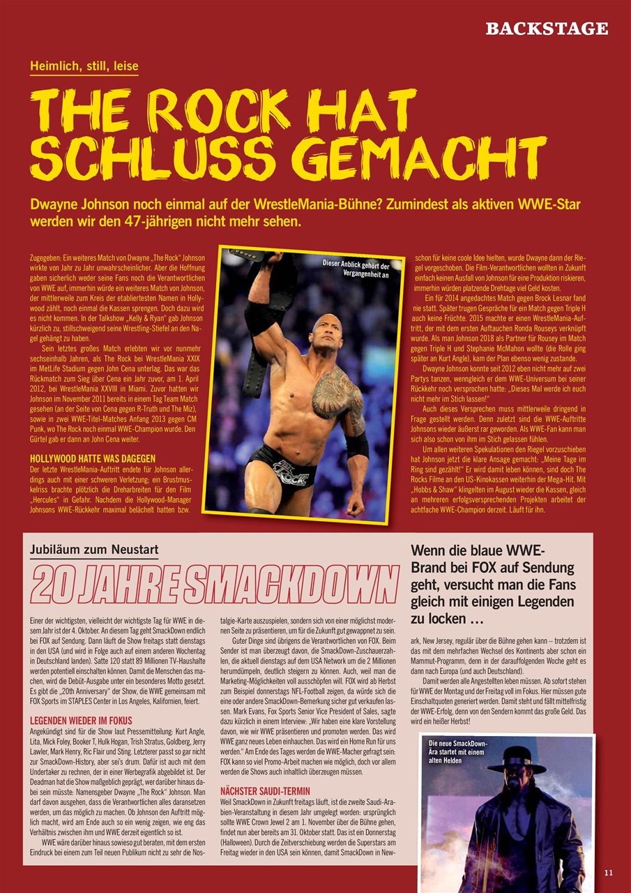 Power-Wrestling Preview Pages