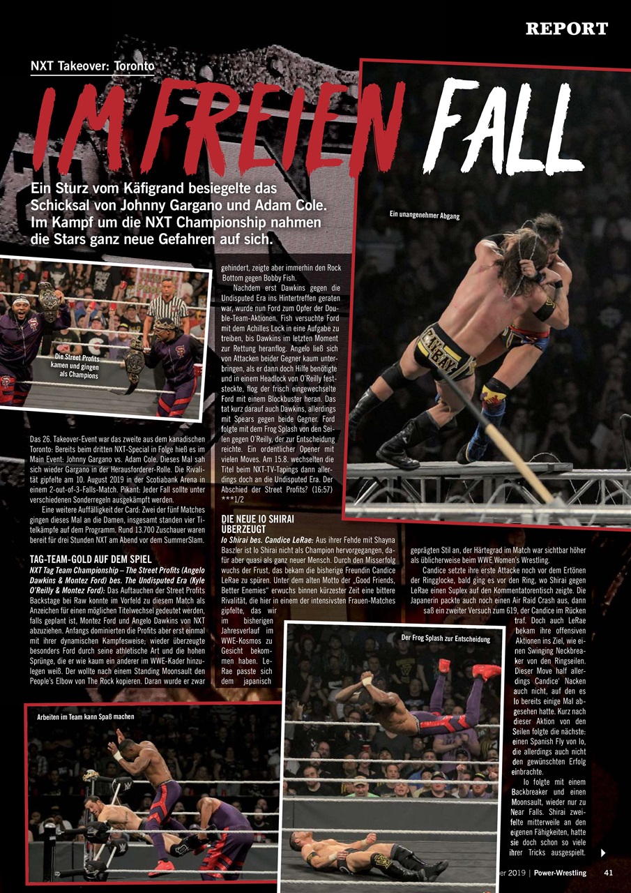 Power-Wrestling Preview Pages