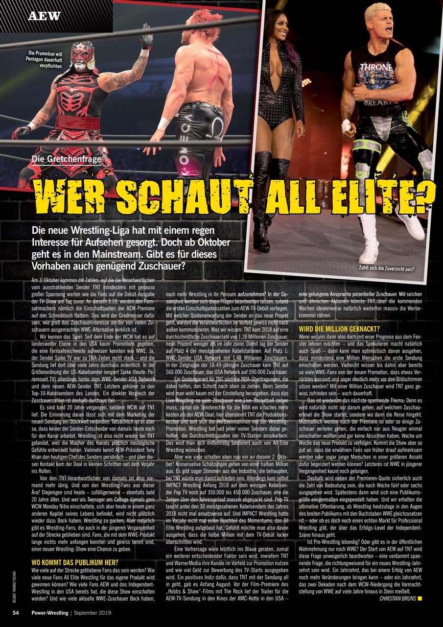 Power-Wrestling Preview Pages