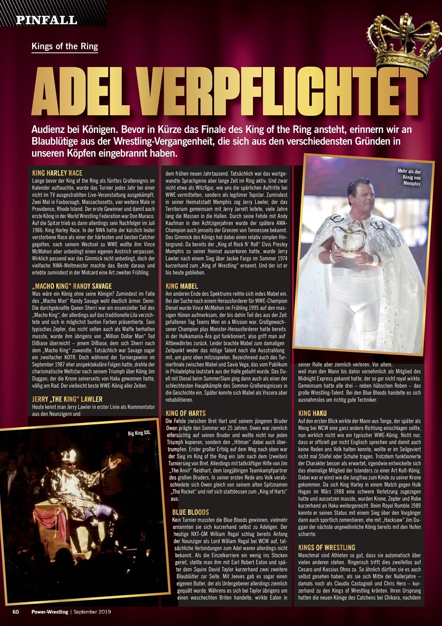 Power-Wrestling Preview Pages