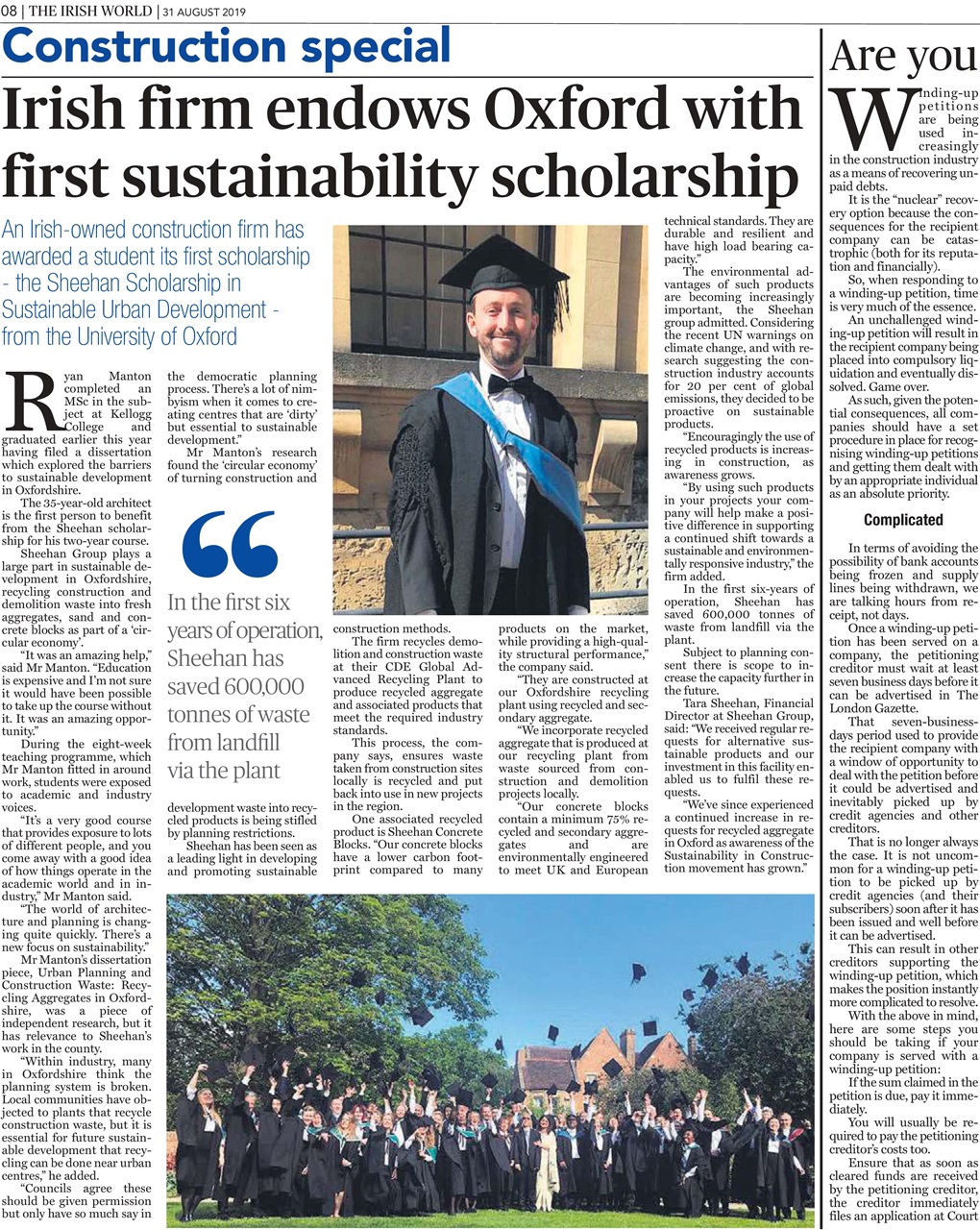 Irish World Preview Pages