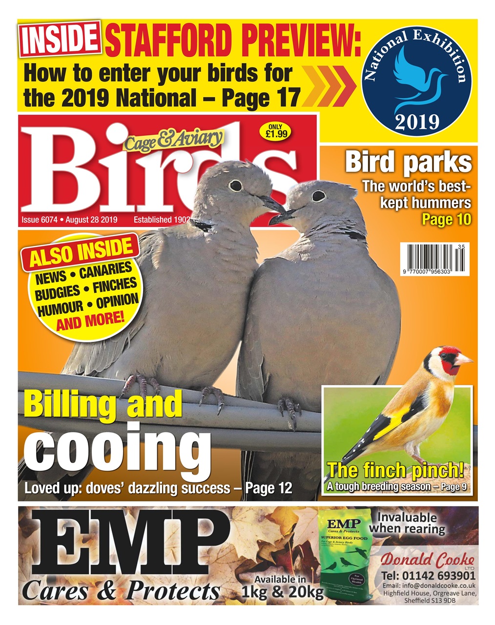 Cage & Aviary Birds Preview Pages