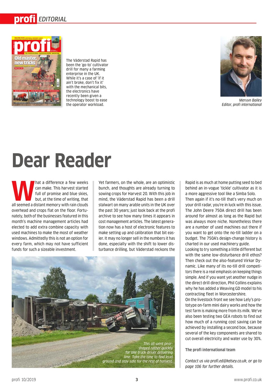 Profi International Preview Pages