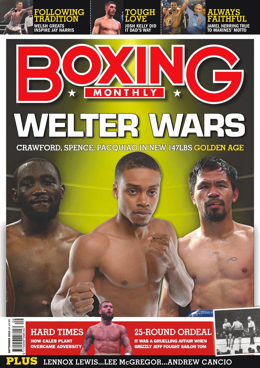 Boxing Monthly Preview Pages