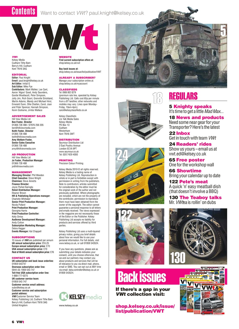 VWt Magazine Preview Pages