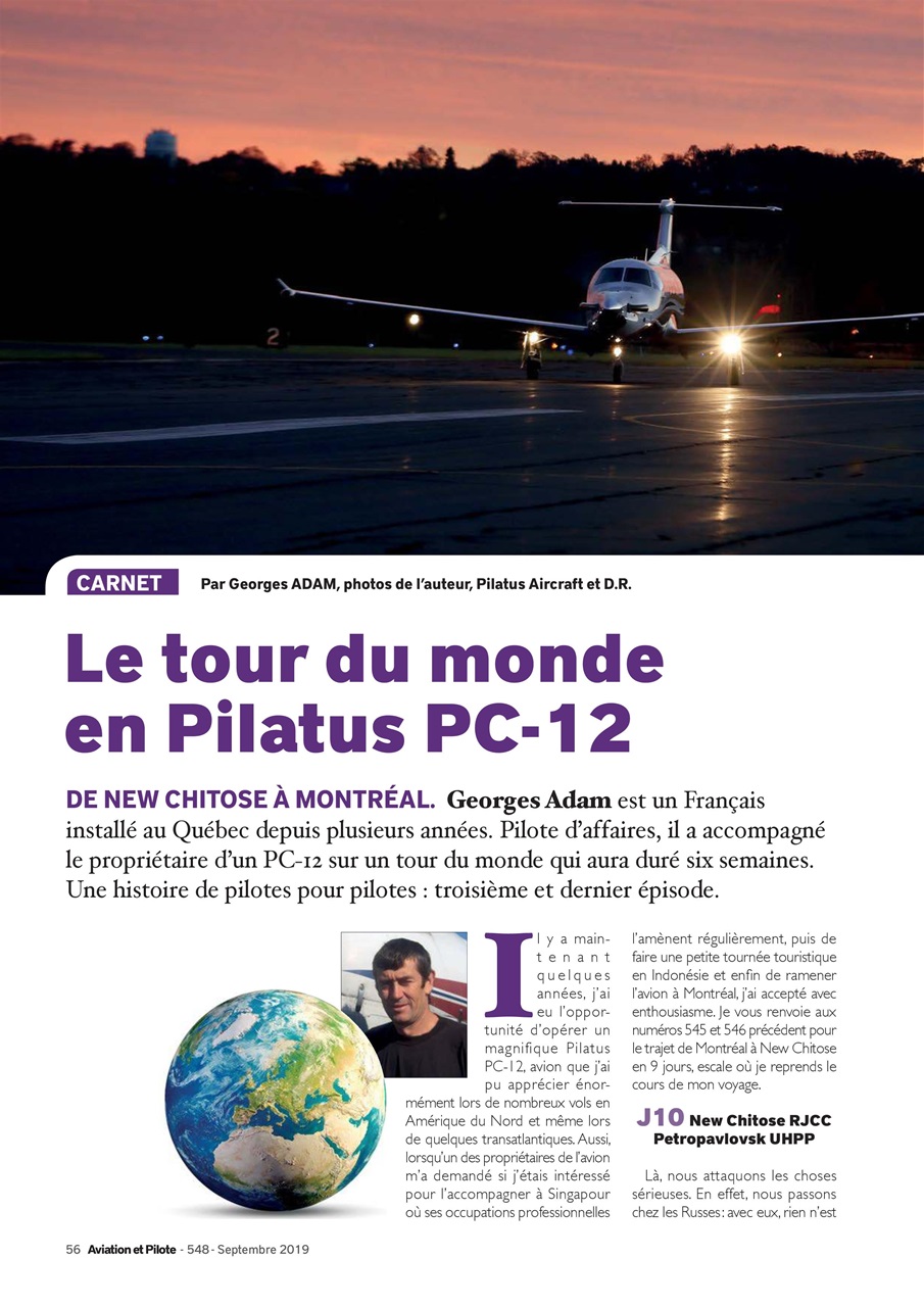 Aviation et Pilote Preview Pages