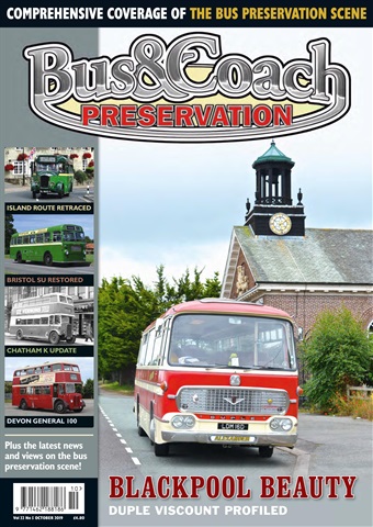 Bus & Coach Preservation issue  October 2019