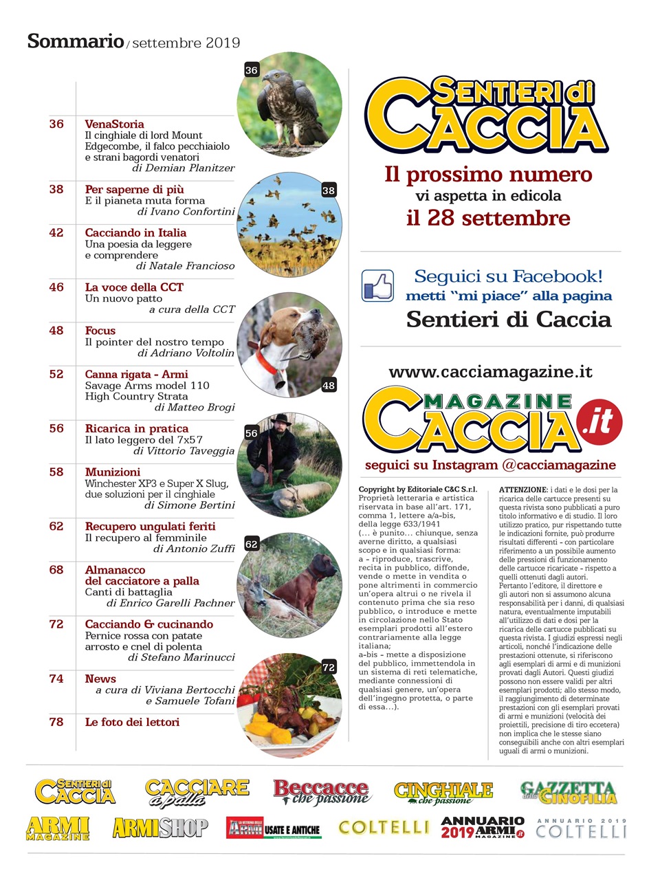 SENTIERI DI CACCIA Preview Pages