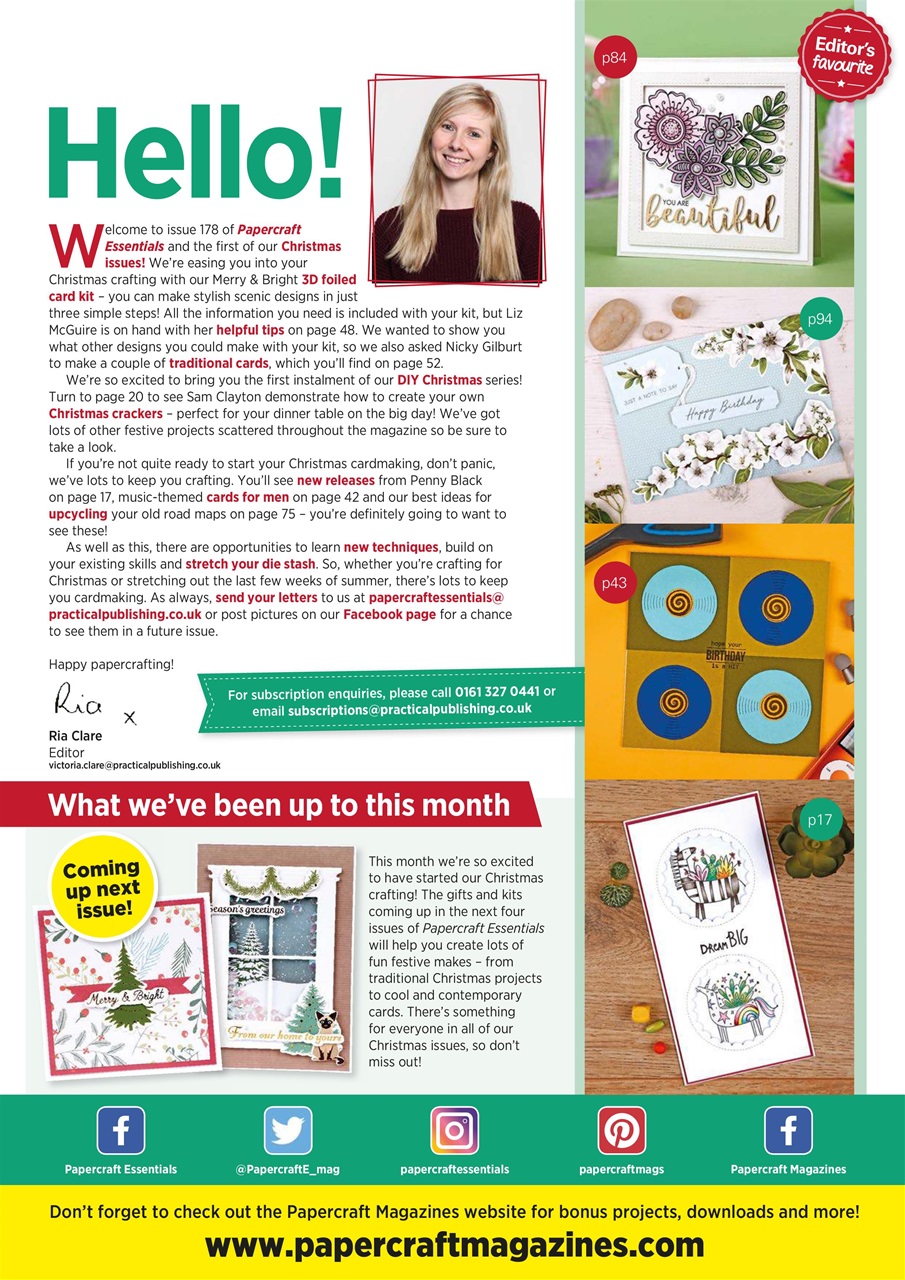 Papercraft Essentials Preview Pages