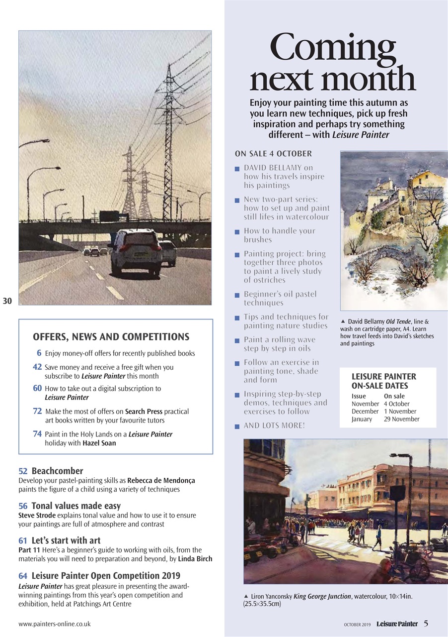Leisure Painter & The Artist Preview Pages