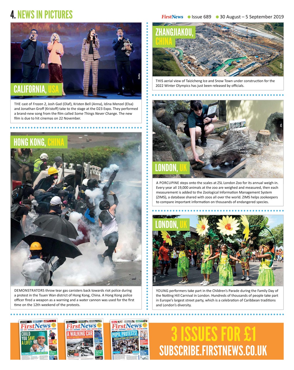 First News Preview Pages