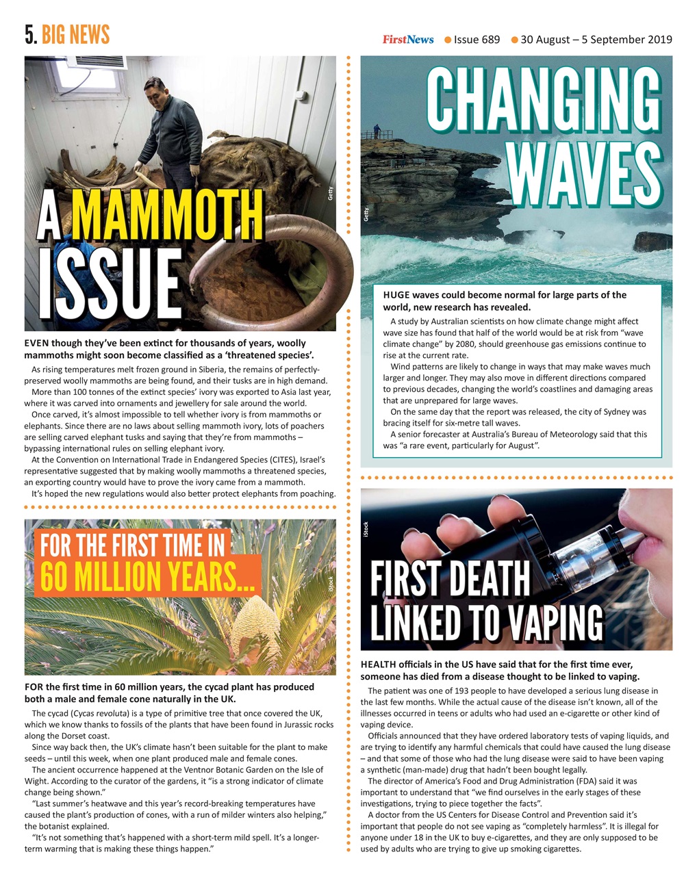 First News Preview Pages
