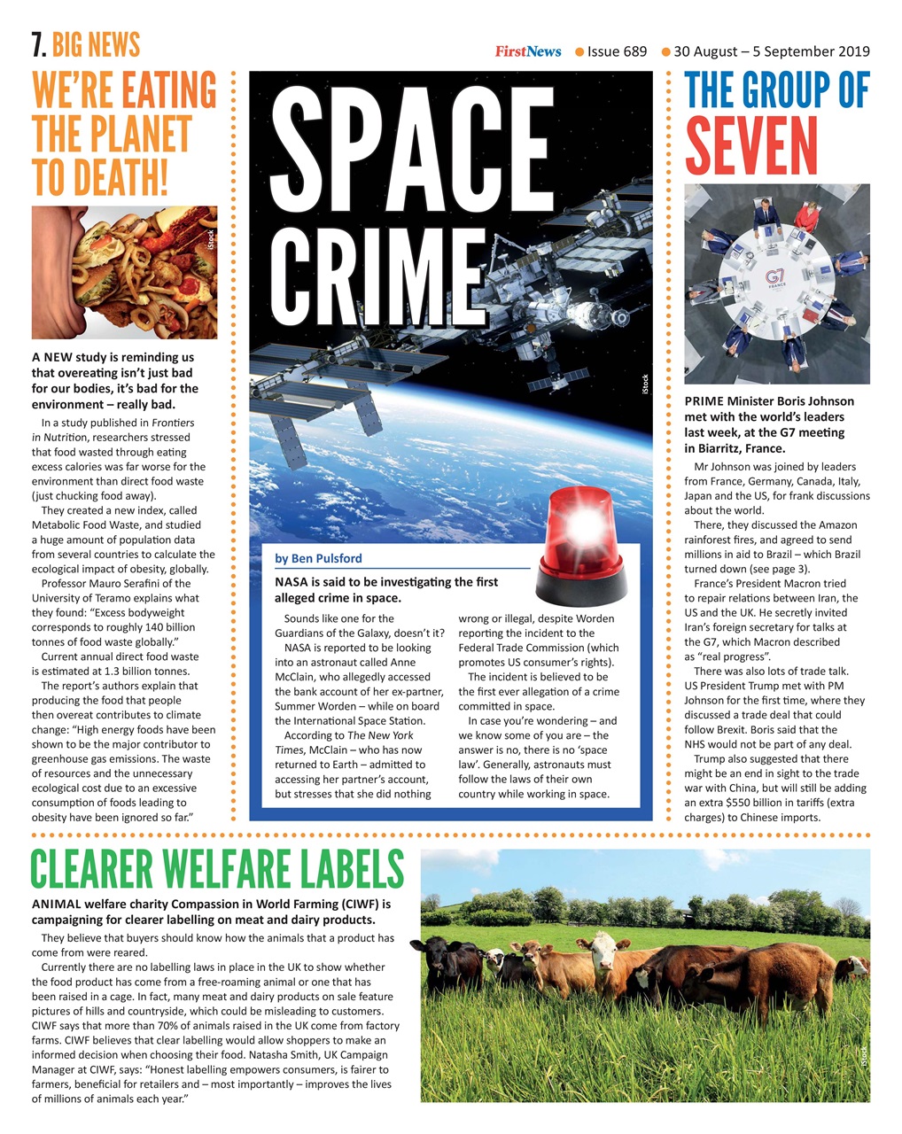 First News Preview Pages