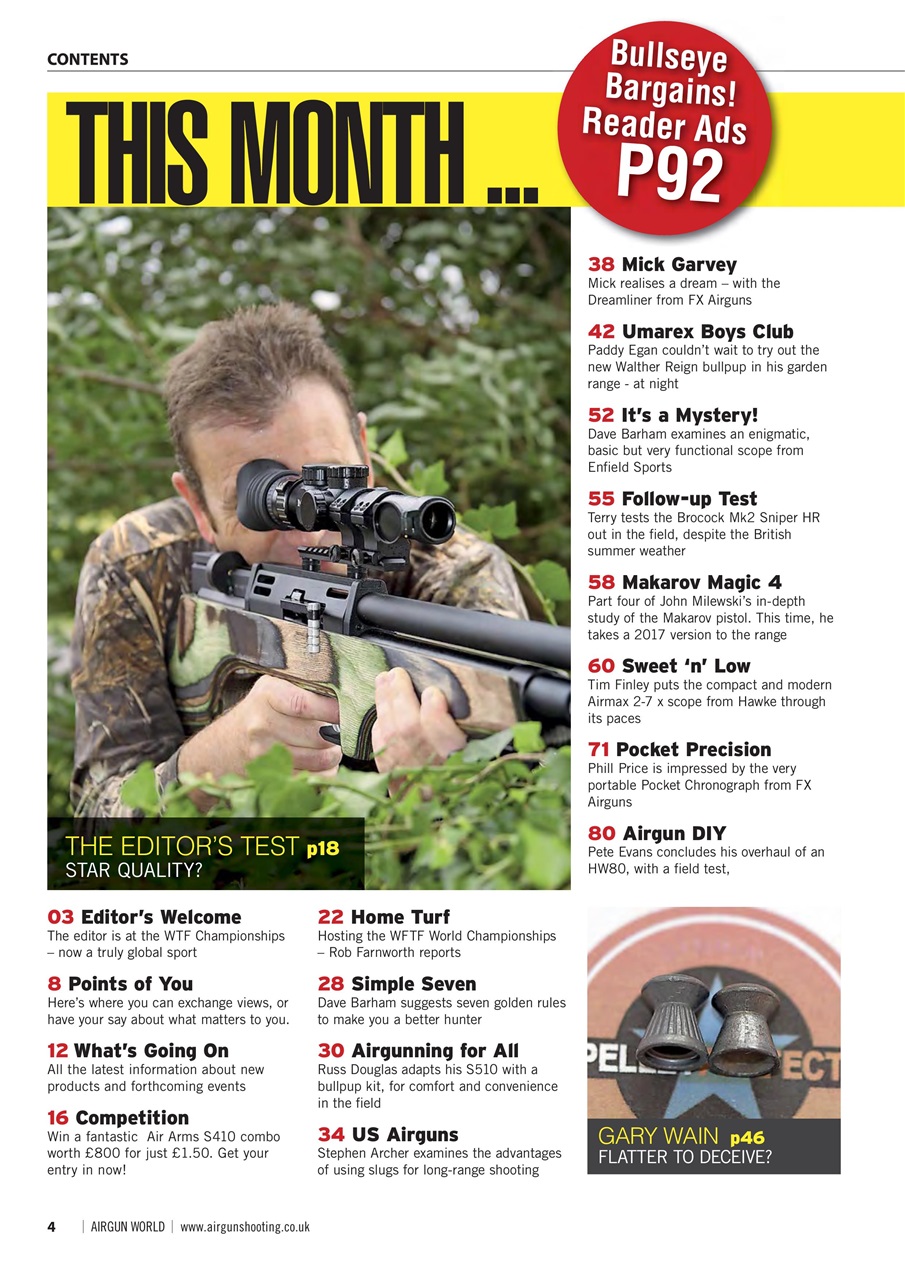 Airgun World Preview Pages
