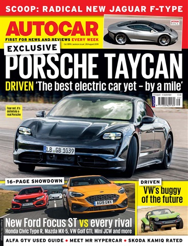 Autocar issue 28th August 2019