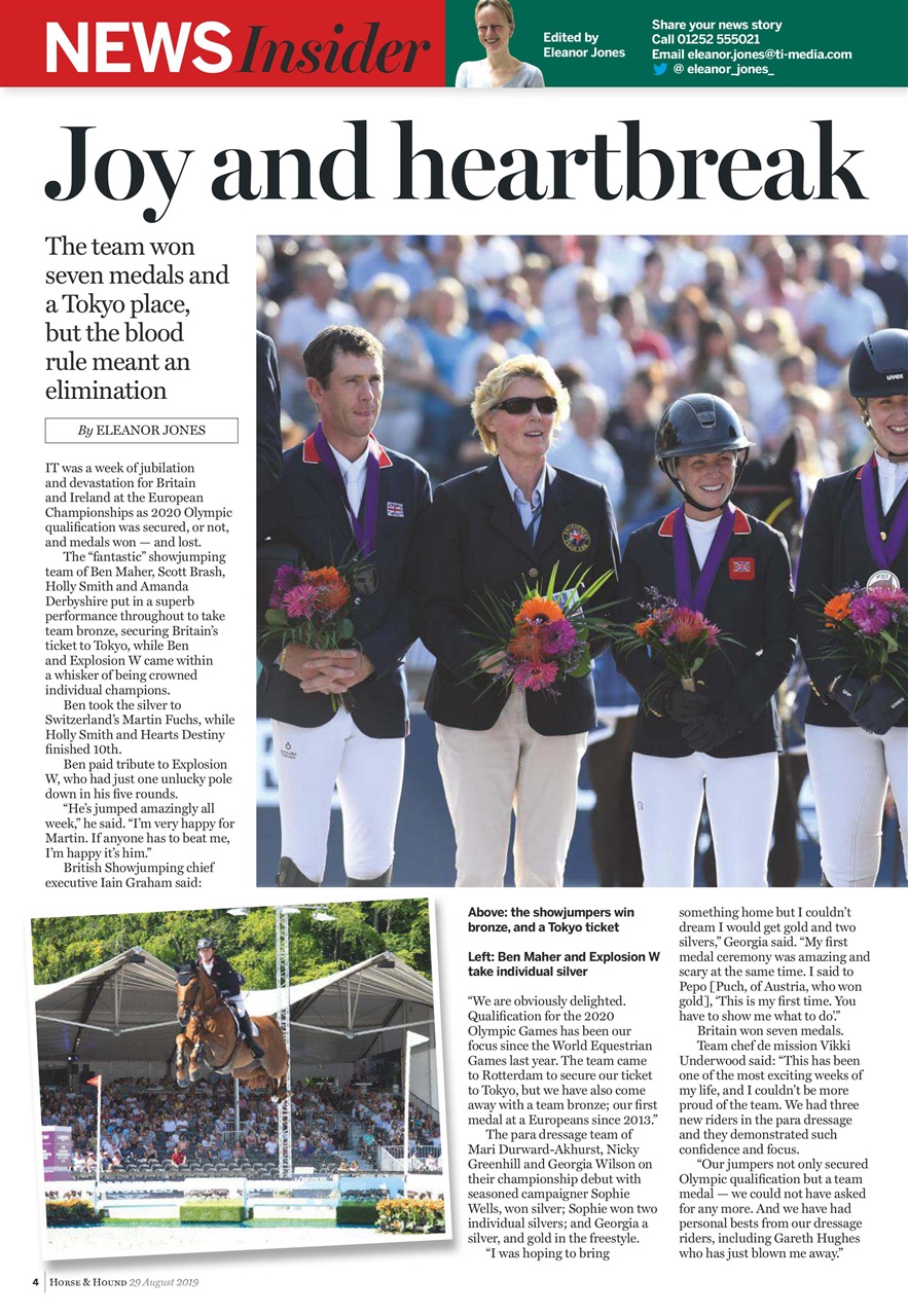 Horse & Hound Preview Pages