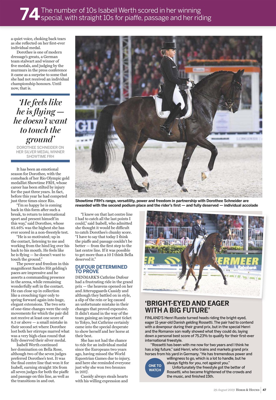 Horse & Hound Preview Pages