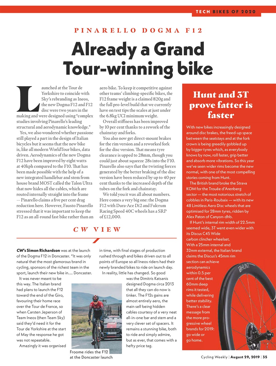 Cycling Weekly Preview Pages