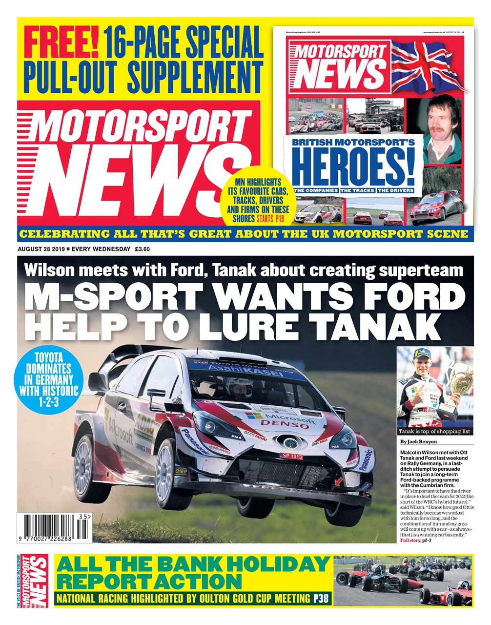 Motorsport News Preview Pages