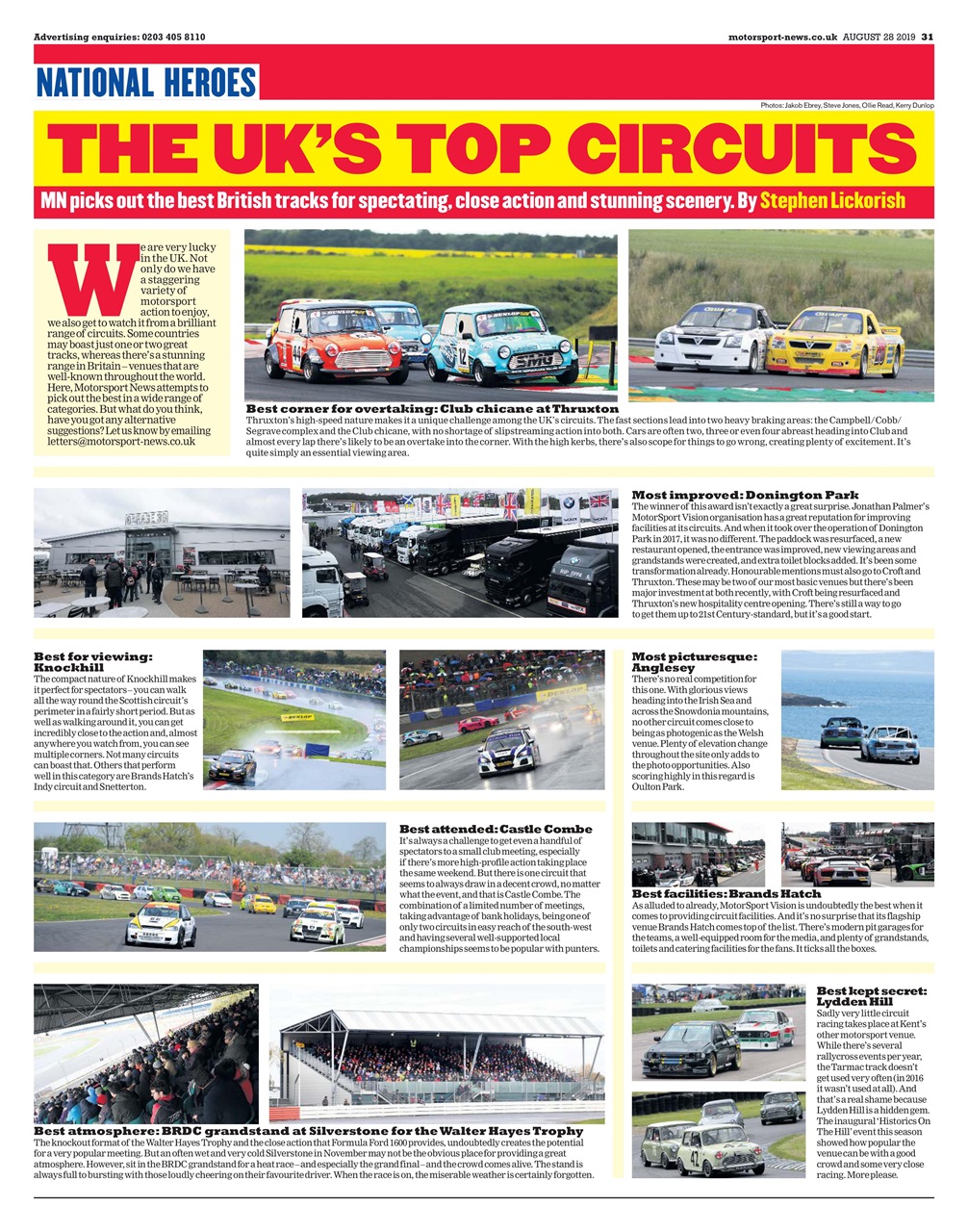 Motorsport News Preview Pages