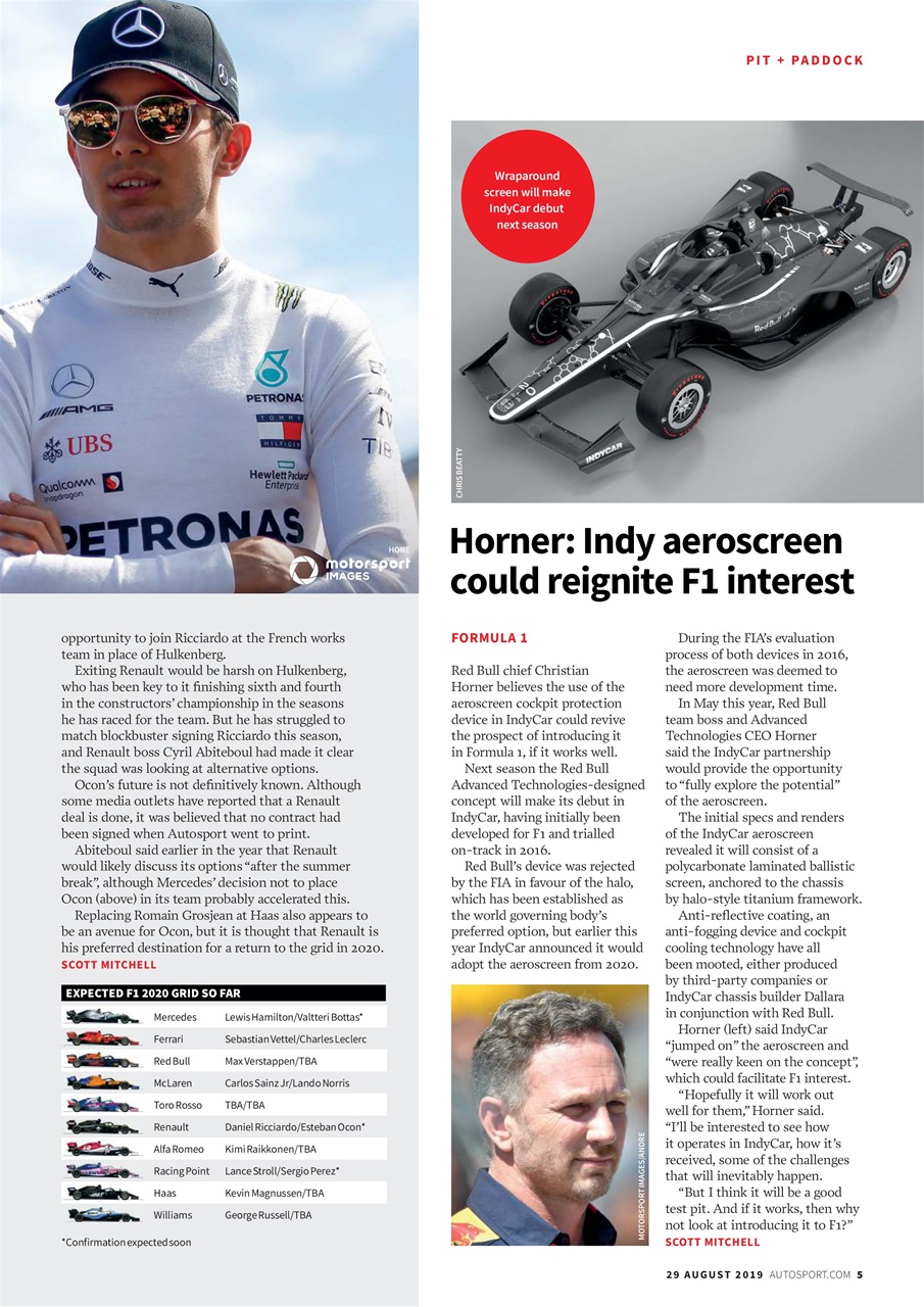 Autosport Preview Pages