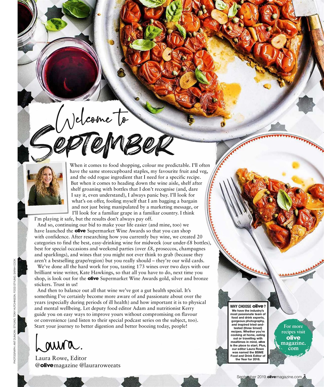 Olive Magazine Preview Pages