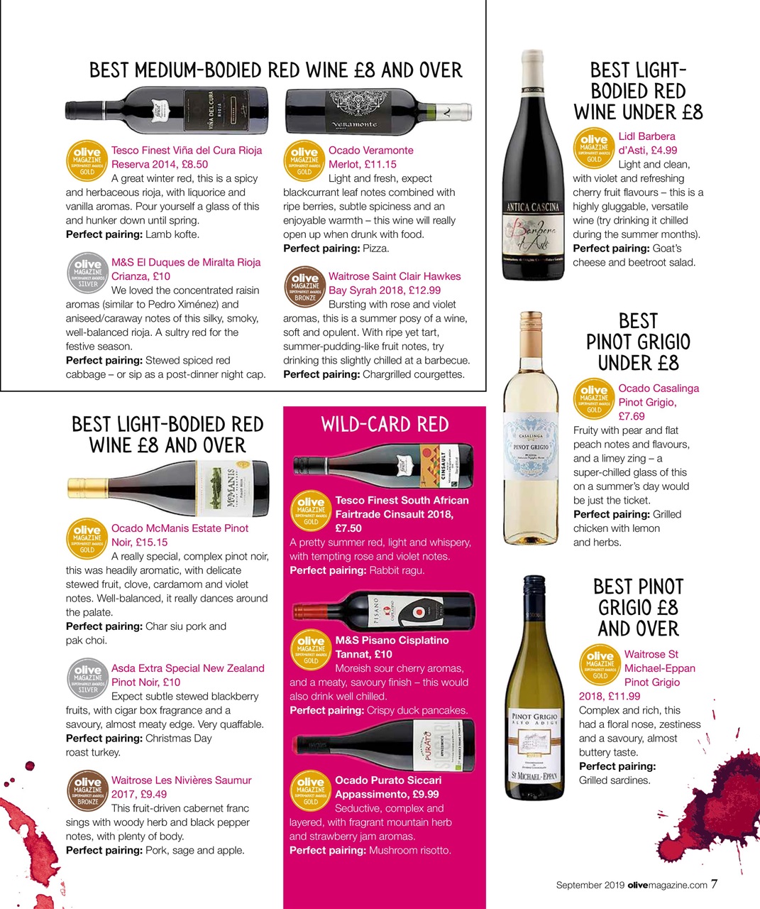 Olive Magazine Preview Pages