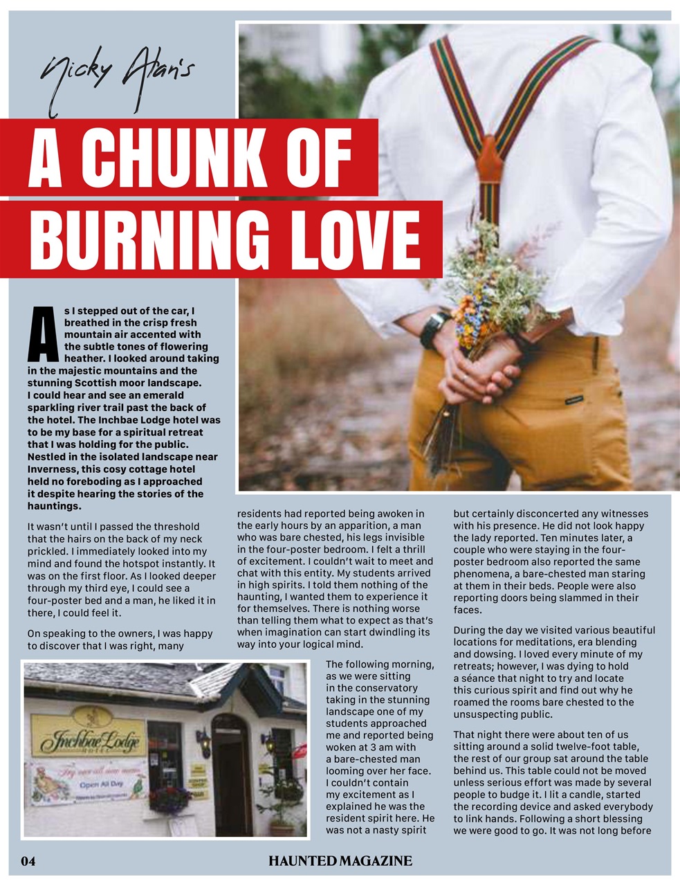 Haunted Magazine Preview Pages