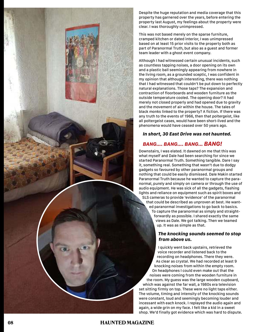 Haunted Magazine Preview Pages