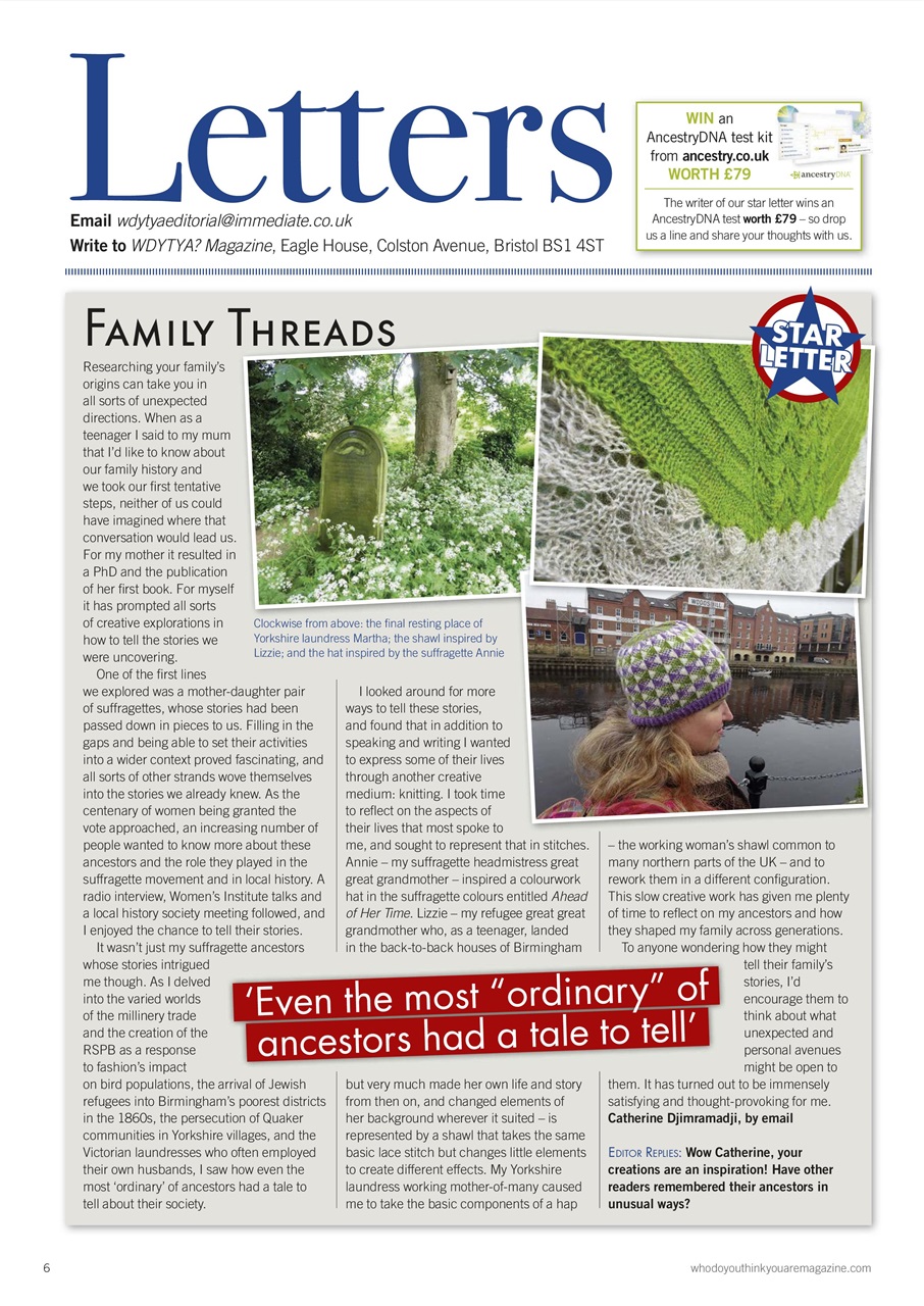 Who Do You Think You Are? Preview Pages